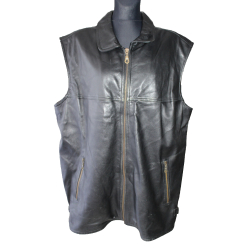 KAMIZELKA MOTOCYKLOWA SKÓRA rozm. 48